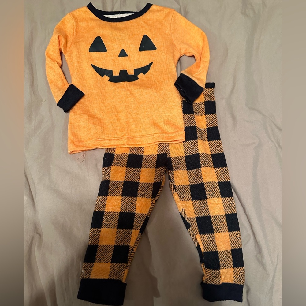 Pumpkin Halloween pajamas